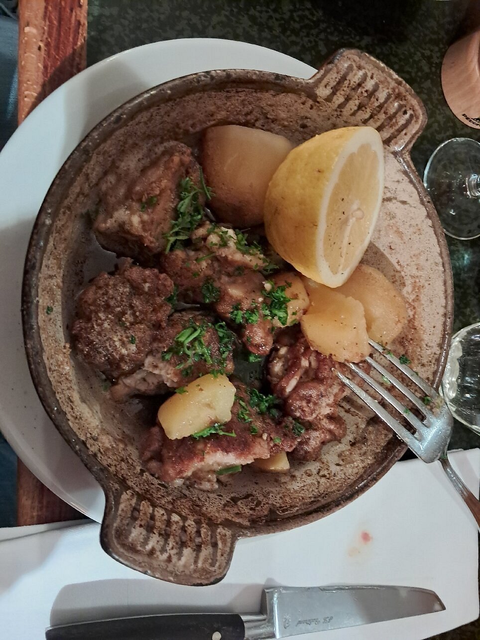 Tablier de sapeur